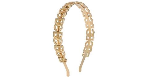 dolce gabbana jeweled headband|Rigid headband with DG multi.